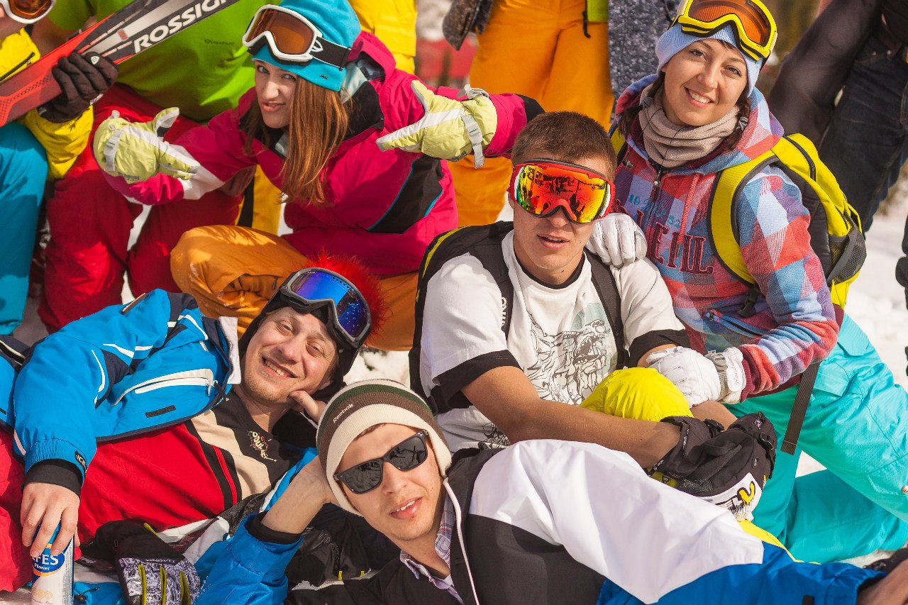 11-14 апреля 2013г. Солнечные деньки в Шерегеше)